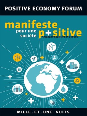 cover image of Manifeste pour une société positive
